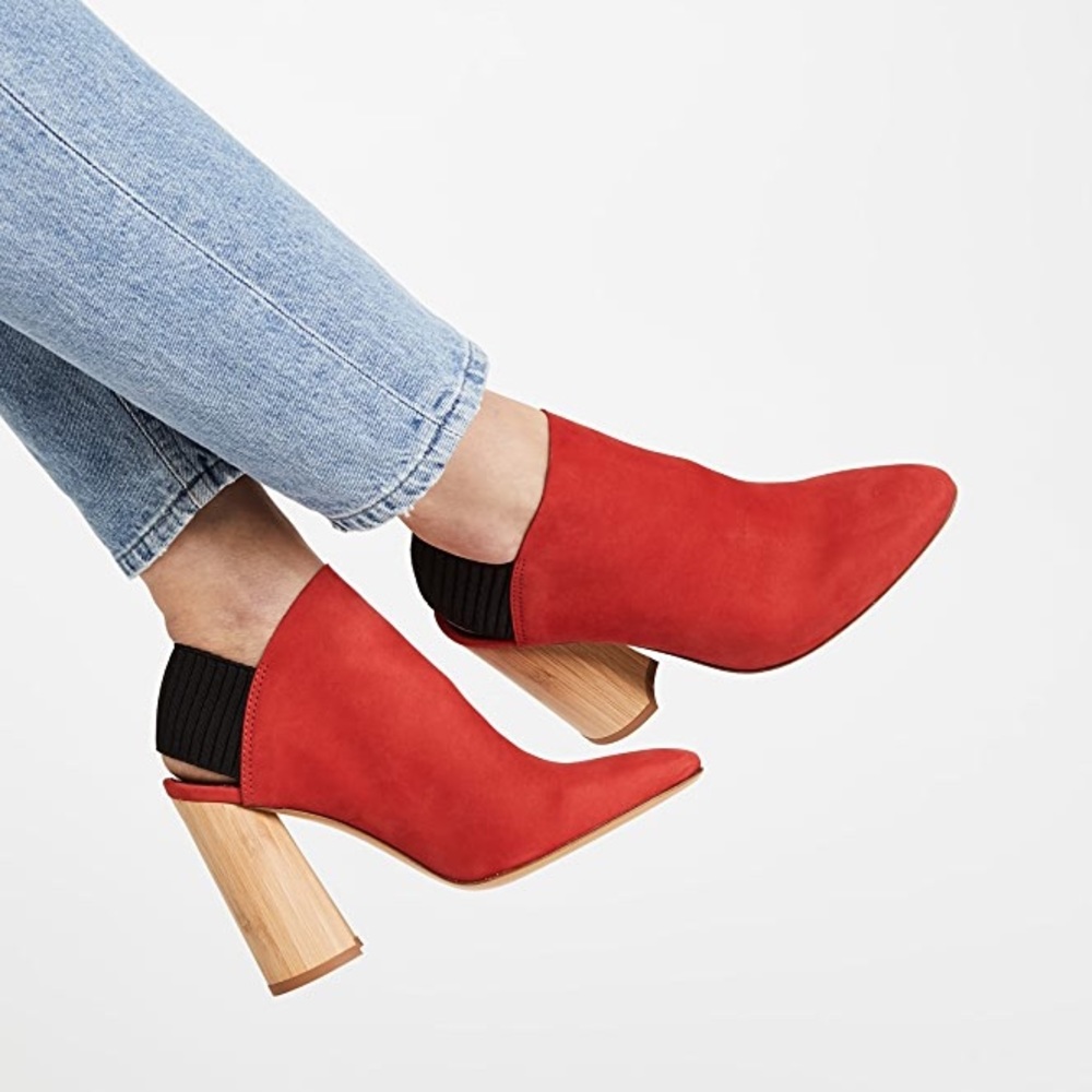 BRAND NEW Phillip Lim Red slingback booties
